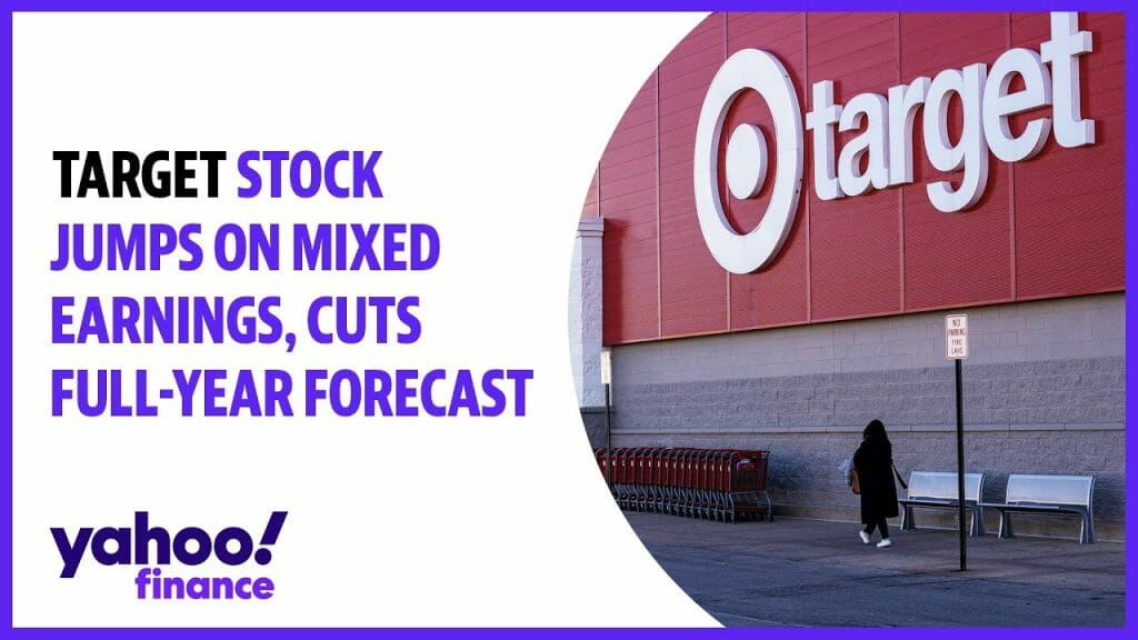 Target stock rises on mixed earnings, lowers fullyear forecast